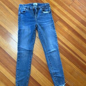 pistola Dark Blue Skinny Jeans with Subtle Fading